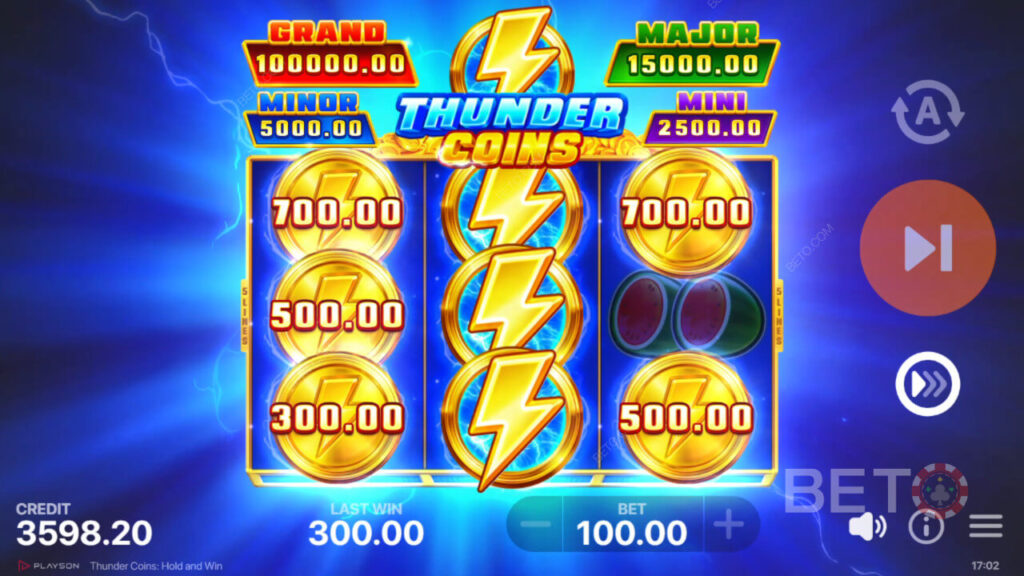 Thunder Coins Gameplay