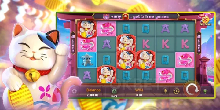 Neko Cat Fortune Slot: A Fun and Lucky Online Casino Game